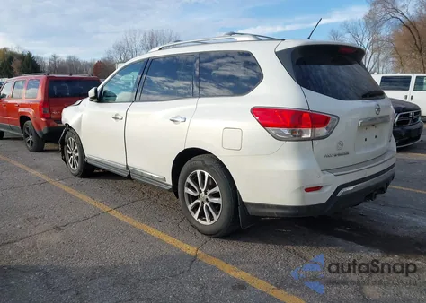 2014 Nissan Pathfinder Sl z USA, uszkodzony, nr VIN 5N1AR2MM8EC686857